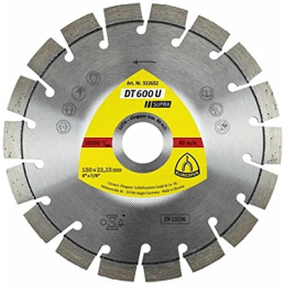 DISQUE A COUPER DIAMENTES-Ø 180MMX2.6MM-KLINGSPOR